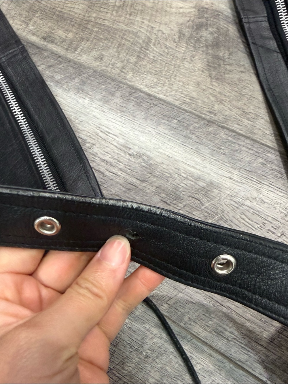 Pro Rider Genuine Leather Chaps - Picture 10 of 16